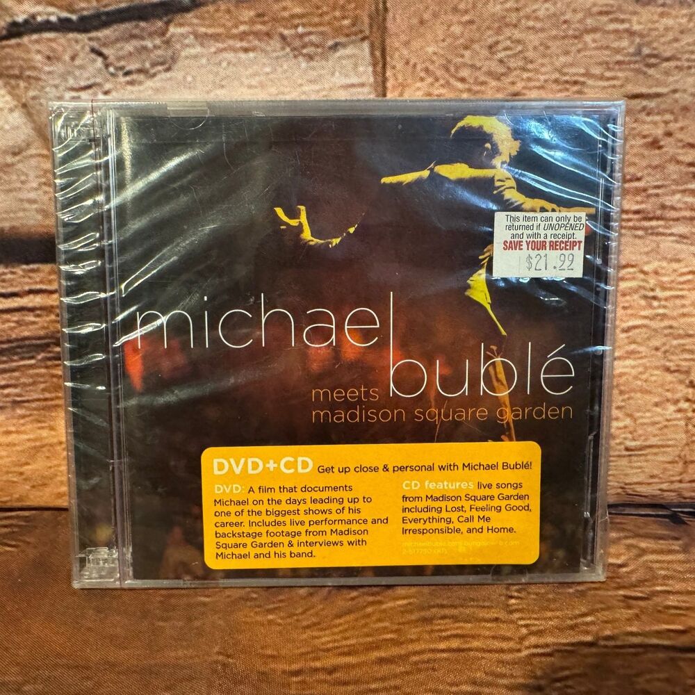 Michael Bublé – Meets Madison Square Garden CD DVD 2009 Pop Vocal Reprise